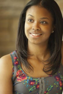 Black woman smiling