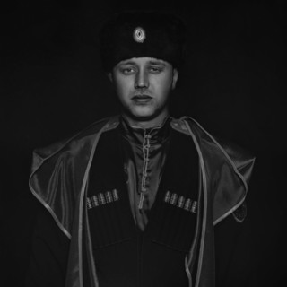 Cossack soldier wearing uniform
