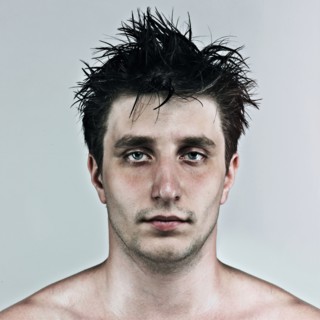 Caucasian teenager with messy hair