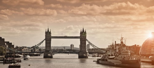 Sunset over Tower Bridge