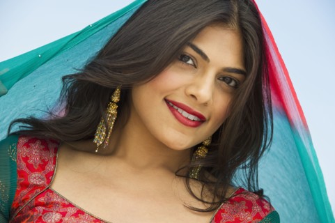 Indian woman in traditional Indian clothing