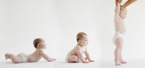 Babies laying