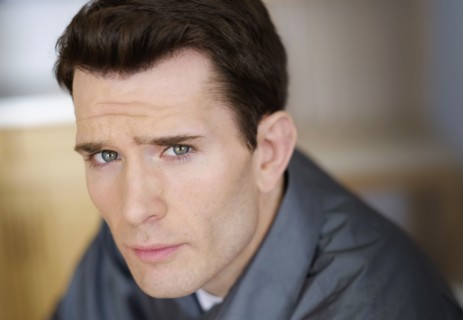 Close up of Caucasian man frowning