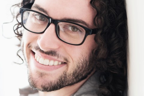 Caucasian man smiling