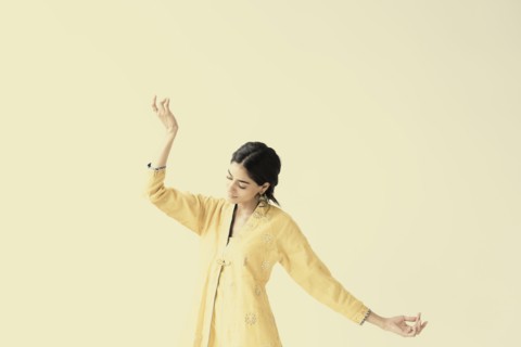 Indian woman dancing