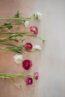 Flowers on table