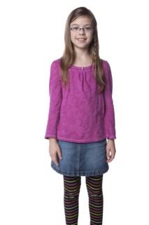 Smiling Caucasian girl