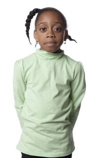 Serious Black girl