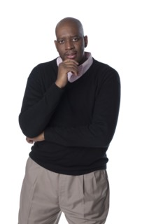 Serious Black man