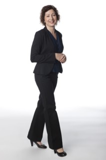 Smiling businesswoman