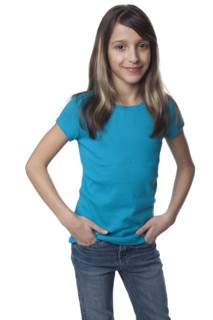 Smiling Caucasian girl