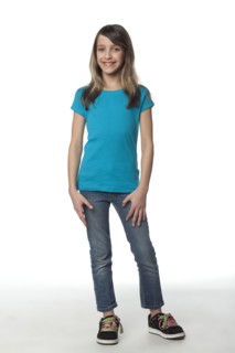 Smiling Caucasian girl