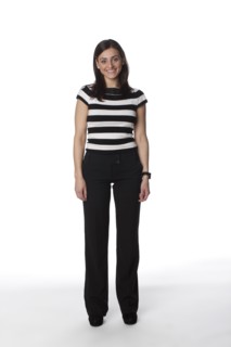 Smiling Caucasian woman