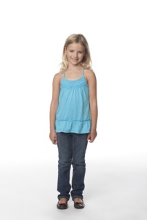 Smiling Caucasian girl