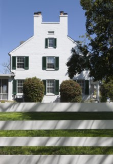 Exterior of rural house
