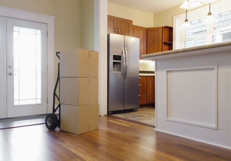 Packages in new house