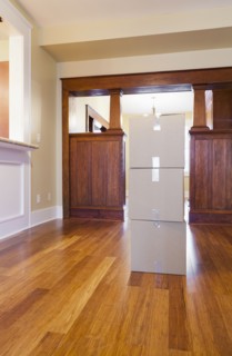 Packages in new house