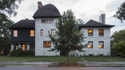 Exterior of large house