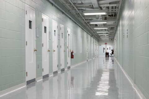 Corridor in prison