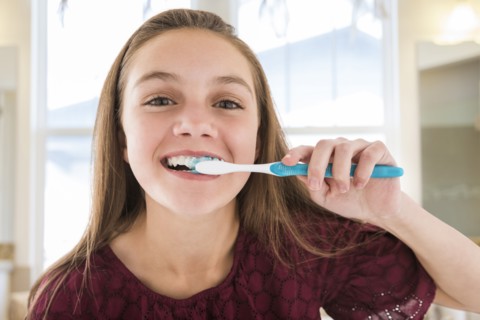 Portrait of smiling girl