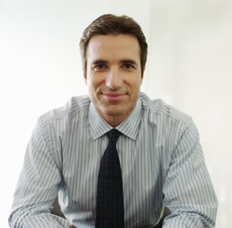 Portrait of smiling businessman