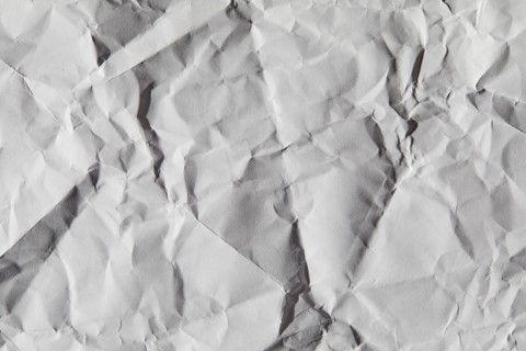 Crumpled paper