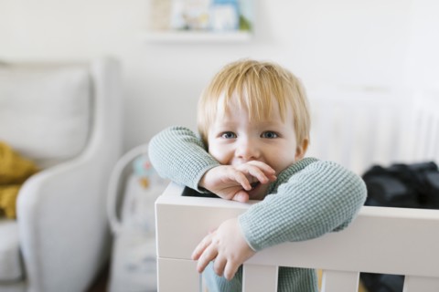 Portrait of toddler boy