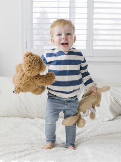 Portrait of smiling boy
