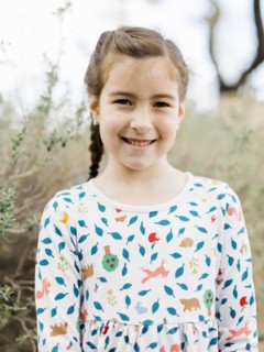Portrait of smiling girl