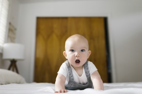 Portrait of baby boy
