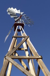 Old traditional windmill