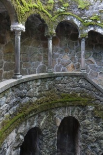 Old ruins covered with moss