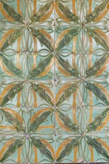 Traditional Portuguese ceramic tiles Azuelos