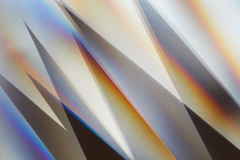 Abstract prismatic background