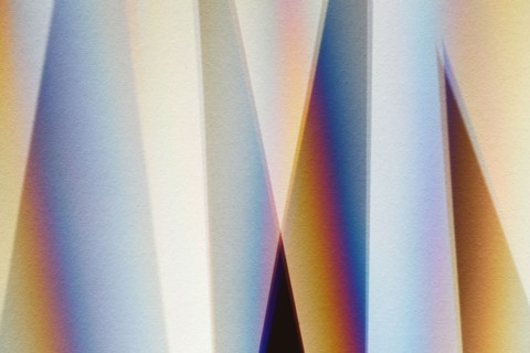 Abstract prismatic background