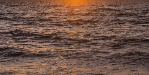 Sunlight reflected in ocean surface