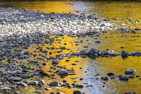 Rocky shallows of Big Wood River