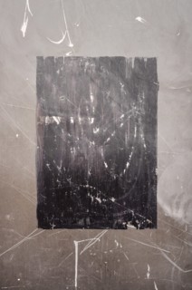Abstract geometric background with scratches