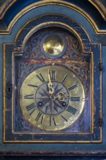 Close-up of antique clock
