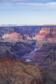 Grand Canyon National Park rock formations and Colorado river