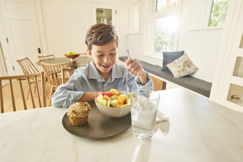 Smiling boy