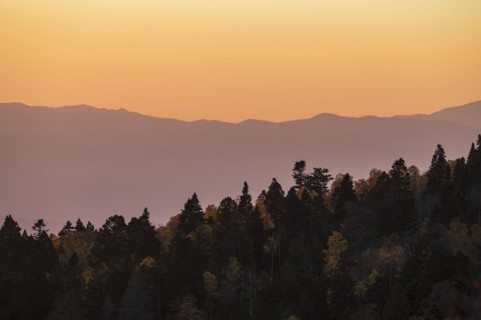 Usa, New Mexico, Santa Fe, Sangre De Cristo Mountains, Santa Fe, New Mexico, USA