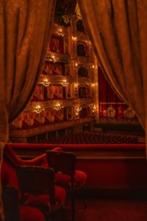 Luxurious box seats in Teatro Colon, Buenos Aires, , Argentina