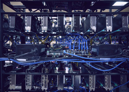 Close-up of equipment in server room
St, George, Utah, USA