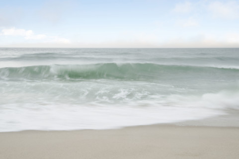 Ocean waves splashing om Tom Nevers Beach. long exposure
Nantucket, Massachusetts USA