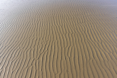 Sand patterns on beach