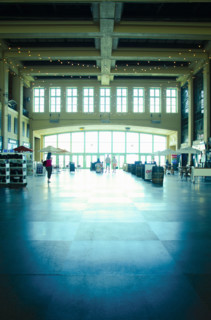 Asbury Park Convention Hall interior. Asbury Park, New Jersey, USA.