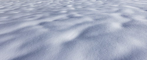 Close-up of snow surface on sunny day, Sun Valley, Idaho, USA.