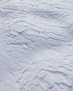 Close-up of textured snow surface, Sun Valley, Idaho, USA.