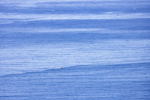 Calm blue Pacific Ocean surface